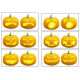 Same or Different - Halloween Sorting Activity, Jack-o`-lantern